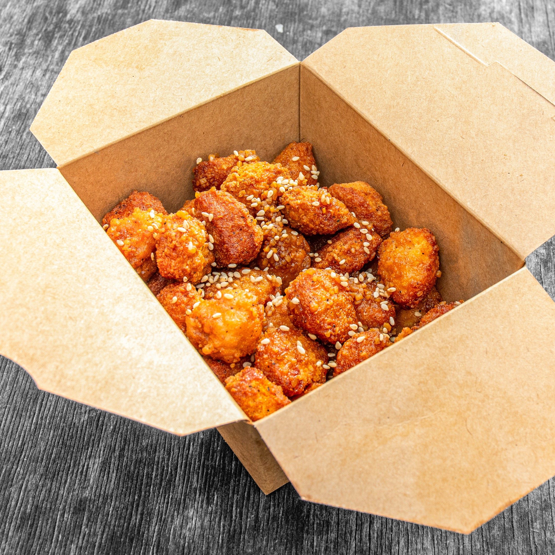 Popcorn Chicken - Sweet Soy Garlic.