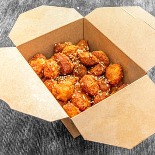 Popcorn Chicken - Sweet Soy Garlic