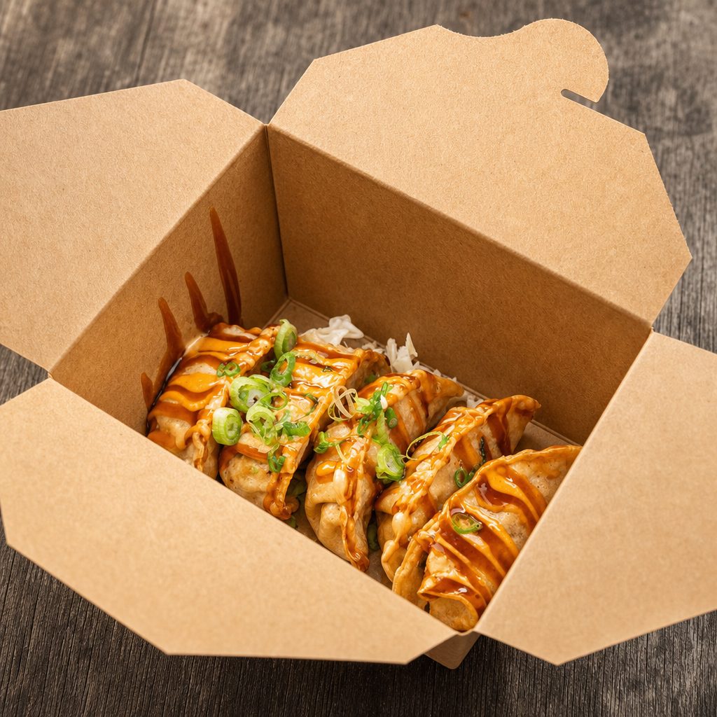 Deep Fried Mandoo (5 Pcs).